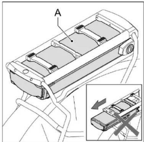 Batavus ION Technology - Batterijpakket plaatsen - 2
