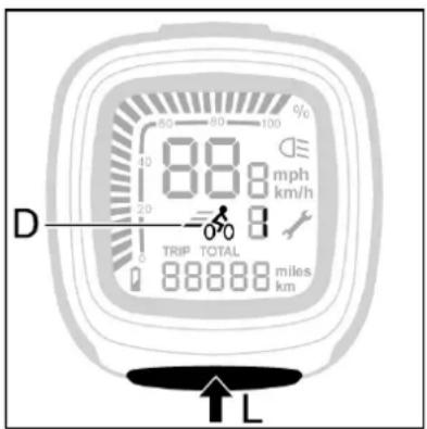 Batavus ION Technology - Gashandtag (tilvalg) 187 - 1