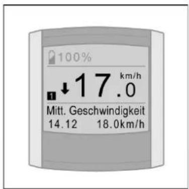 Batavus ION Technology - Indikator mittlere Geschwindigkeit - 2