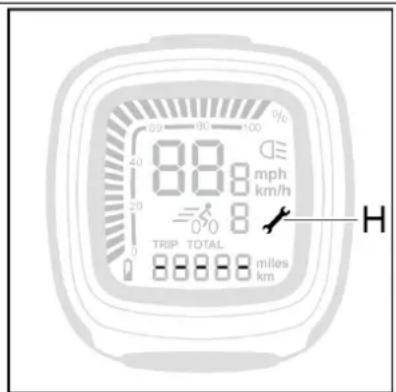 Batavus ION Technology - Indication de service - 1