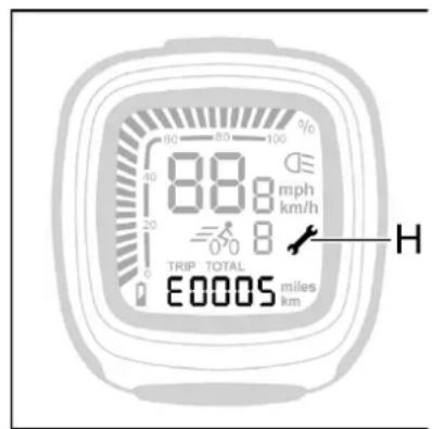 Batavus ION Technology - Wartungsanzeige (H) - 1