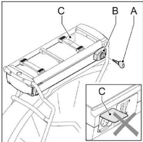 Batavus ION Technology - Sortir le pack-batterie - 1