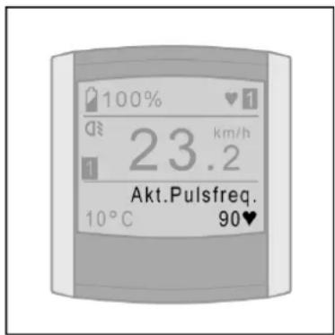 Batavus ION Technology - Aktueller Herzschlag (Option) - 1