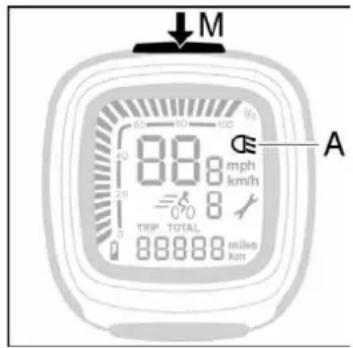 Batavus ION Technology - Tænde/slukke for lys (A og M) - 2