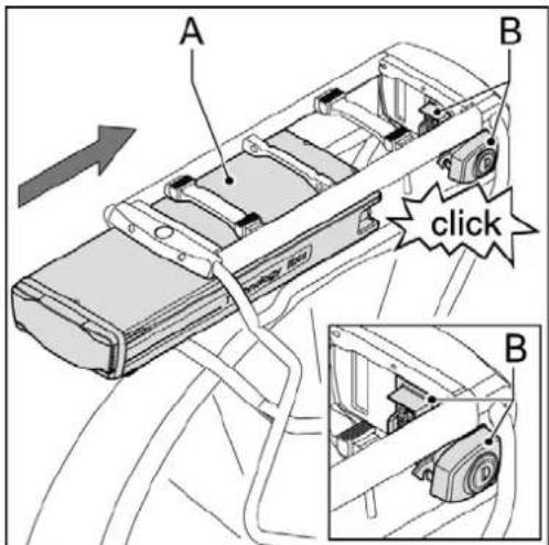 Batavus ION Technology - Positioning the battery pack - 1