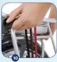 Gazelle Innergy - Placement and removal of the battery - 7