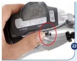 Gazelle Innergy - Attachment of the display - 5