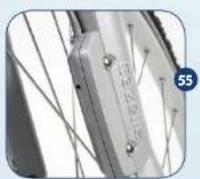 Gazelle Innergy - Removing the front wheel - 10