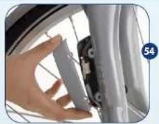 Gazelle Innergy - Removing the front wheel - 9