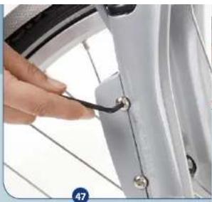 Gazelle Innergy - Het voorwiel uitnemen - 1