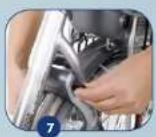 Gazelle Innergy - Placement and removal of the battery - 3