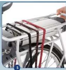 Gazelle Innergy - Installation et retrait de la batterie Installation - 1