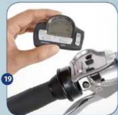 Gazelle Innergy - Attachment of the display - 2