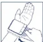 Visomat Handy - Pose du brassard - 3