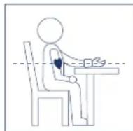 Visomat Handy - Position pendant la mesure - 1