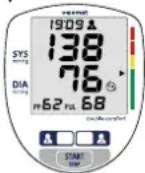 Visomat Double Comfort - Classification des valeurs de mesure (OMS) - 1