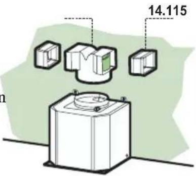 Dominox DA 9014 XS - ANSCHLUSS IN UMLUFTVERSION - 1