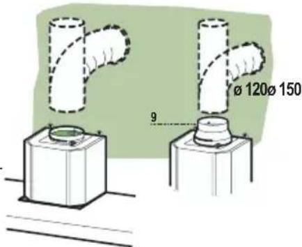 Dominox DA 9014 XS - DUCTED VERSION AIR EXHAUST SYSTEM - 1