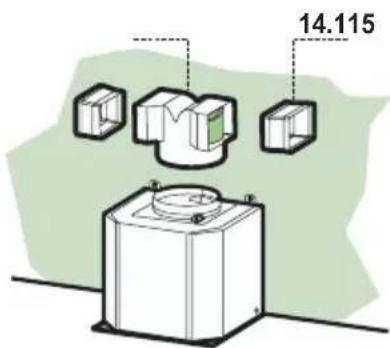 Dominox DA 9014 XS - USCITA ARIA VERSIONE FILTRANTE - 1