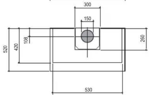 Dominox DA 9014 XS - Dimensions - 3