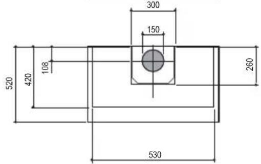 Dominox DA 6014 XS - Dimensions - 3