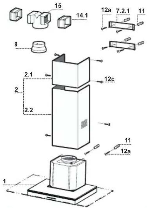 Dominox DA 6014 XS - Q.tà Documentazione - 1