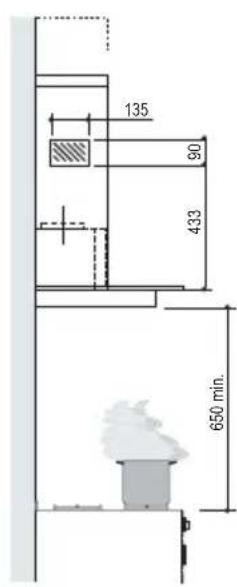 Dominox DA 6014 XS - Boyutlar - 2