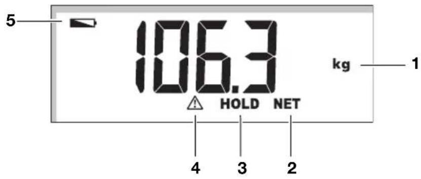 SECA 877 - Simboli sul display - 1