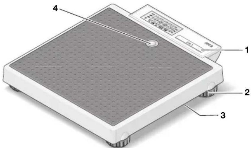 SECA 877 - Bedienelemente - 1