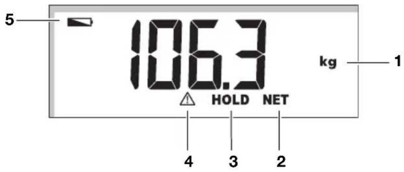 SECA 877 - Symbolen in het display - 1