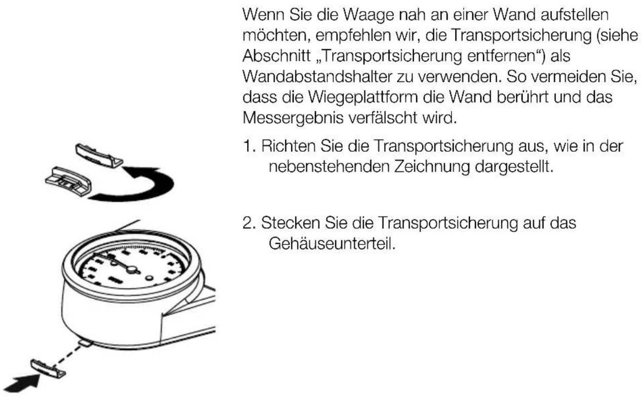 SECA 762 - Wandabstandshalter aufstecken - 1