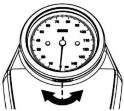 SECA 762 - Anzeige justieren - 1