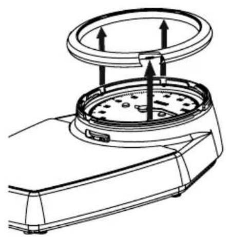 SECA 762 - Cleaning scale ring and scale - 2