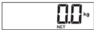 SECA 799 - Ρύθμιση απόβαρου στην ένδειξη βάρους (TARE) - 2