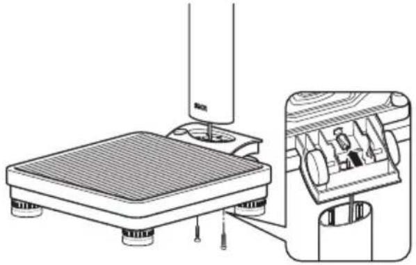 SECA 799 - Montaggio della colonna - 1