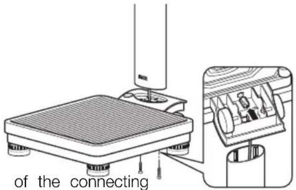 SECA 799 - Fitting the column - 1