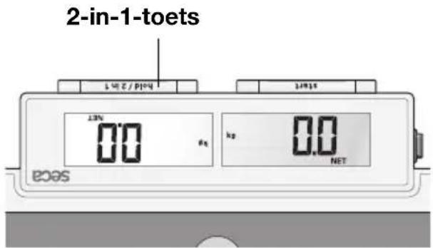 SECA 878 - 2-in-1-functie - 2
