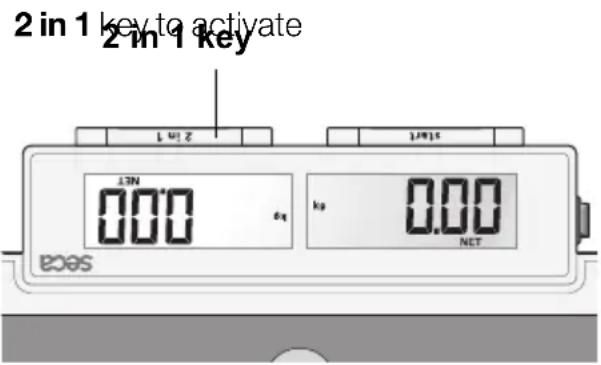 SECA 878 - in 1 function - 2