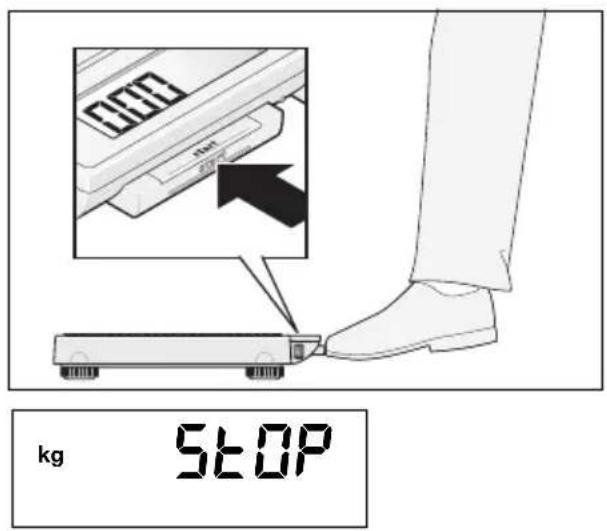 SECA 878 - Prawidłowy sposób ważenia - 1
