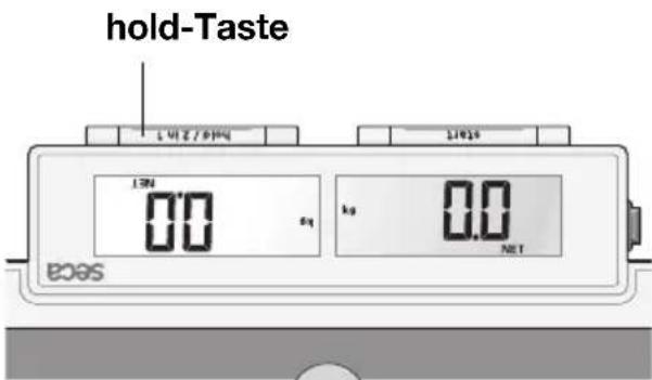 SECA 878 - Memorización del valor de peso (HOLD) - 2