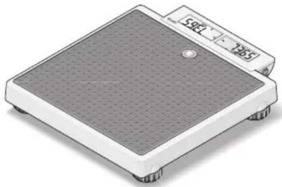 SECA 878 - Τοποθέτηση ζυγαριάς - 1