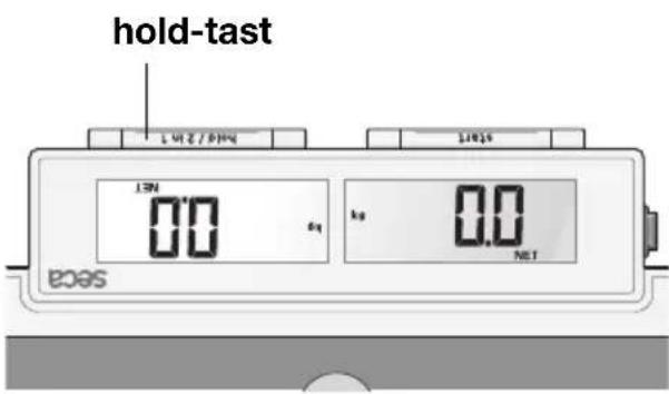 SECA 878 - Lagring af vægtværdien (HOLD) - 2