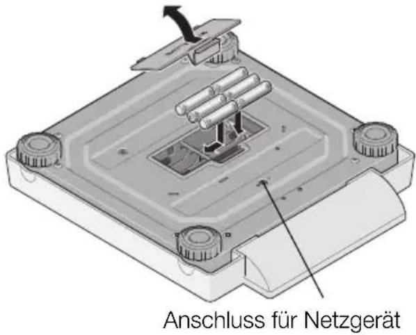 SECA 878 - Achten Sie auf die richtige Polung. - 1
