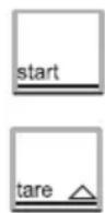 SECA 899 - Tarar la indicación de peso (TARE) - 1