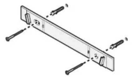 SECA 899 - Montage des Wandhalters - 1