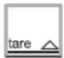 SECA 899 - Tarering af vægtvisningen (TARE) - 2