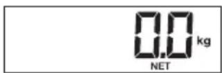 SECA 899 - Taring weight display (TARE) - 2