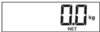 SECA 899 - Tarar la indicación de peso (TARE) - 2