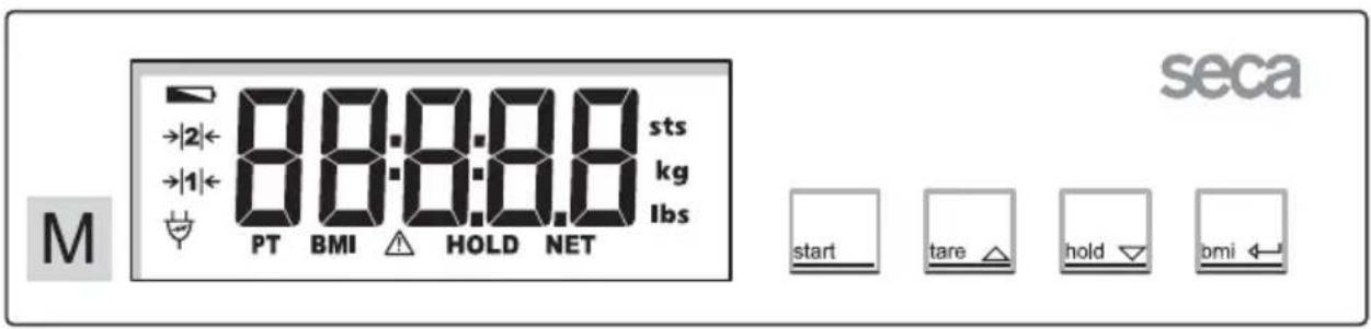SECA 899 - Comandi ed indicatori - 1