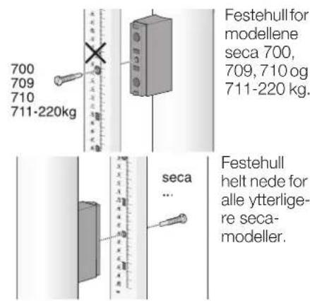 SECA 220 - Monteringsanvisning - 3